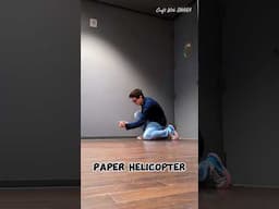 Easy paper helicopter 🚁  || #viral #shorts #diy #origami #craft