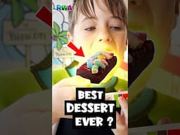 Kids try EPIC FROZEN dessert - Best in the world? River & Wilder Show