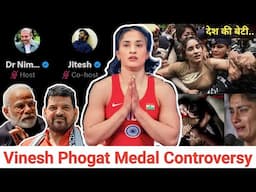 Vinesh Phogat Olympic Medal Controversy | Nimo Yadav On Randomsena | Twitter Space Video ters