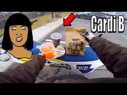 Cardi B Meal On Free Super Moto