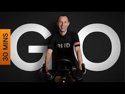 30 Minute Indoor Cycling Workout | Go