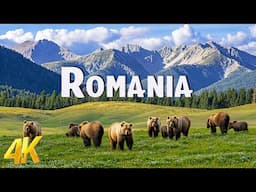 FLYING OVER ROMANIA (4K UHD) - Majestic Landscapes with Epic Music