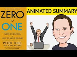 Zero To One Animated Book Summary | Peter Thiel