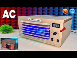 How to make AC || Smart Air Conditioner At Home || Powerful AC