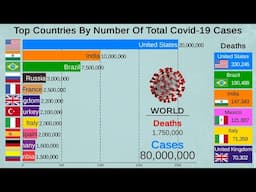 Top 20 Countries by Coronavirus Cases (Covid-19: 2020-2021)