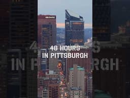 📍Pittsburgh - 48 hour Itinerary 🇺🇸 what to do in Pittsburgh, Pennsylvania #pittsburgh #itinerary