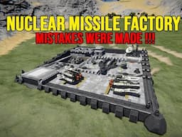 Nuclear Missile Factory Failure - Space Engineers