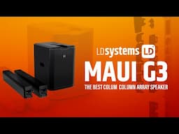 LD Systems Maui 28 G3 (Review): This will be the Best Selling Speaker in its class for DJs