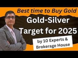 ⚠️Be Cautious : Gold and Silver price target 2025 from different brokerage houses | Sahaj Info Price