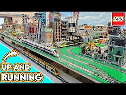 Underground LEGO City Train Running!