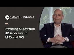 Providing AI-powered HR services with APEX and OCI