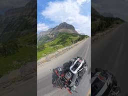 Glacier National Park on the motorbike. ❤️ 🏍️ ▼▼▼▼▼▼▼▼▼▼▼▼▼▼▼▼▼▼▼▼▼Patreon @drivetheglobe