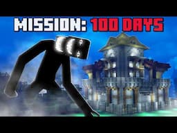 Surviving Minecraft’s DEADLIEST Scary Mods for 100 Days in Hardcore #5... Cant Breathe