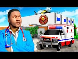 GTA 5 - Franklin's House is the NEW Hospital! (Upgrade)