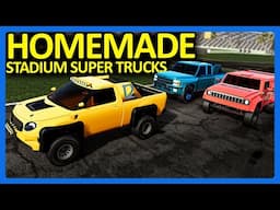 BeamNG Online : Homemade Stadium Super Truck Challenge!!