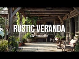 Enchanting Rustic Veranda Interiors: Transform Your Outdoor Space!