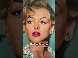 Painting Marilyn Monroe (Airbrushed Canvas Paintings)