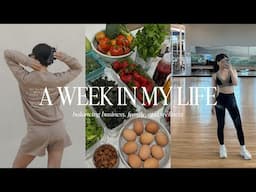 A Week in My Life: Balancing Business, Family, and Wellness