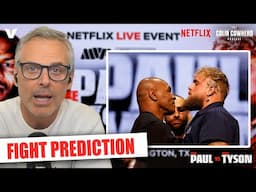 Why Mike Tyson will KNOCK OUT Jake Paul in Netflix fight | Colin Cowherd Boxing