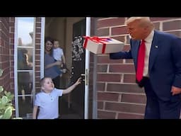 Trump Surprises 8-Year-Old Boy Who Loves Him