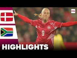 Denmark vs South Africa | Highlights | International Women's Friendly 25-10-2024