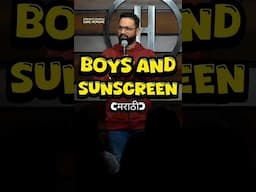 Boys and sunscreen - Standup comedy - #marathistandupcomedy #standupcomedy #comedy