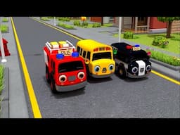 Baby Toddler Songs - Wheels on the Bus - Nursery Rhymes & Kids Songs