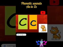 Aa to Zz Phonetic Sounds #Phonetics A to Z shorts #A to Z Sounds # Phonics Sounds