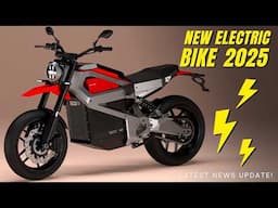 10 Hottest Electric Motorcycles News & eBike Debuts of the Year