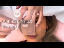 LASH EXTENSION TUTORIAL | MEGA VOLUME FILL