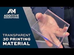 Transparent 3D Printing with New PETG Material