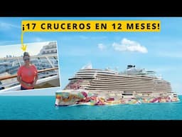 Ha estado en 17 cruceros en un año, ¡ESTO es lo que aprendió!