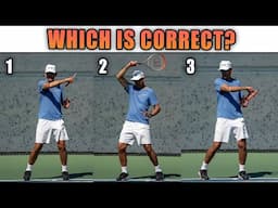 The CORRECT Forehand Follow Through | Forehand Tennis Lesson