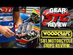 Woodcraft SB1 Motorcycle Grips First Look and Review from SportbikeTrackGear.com