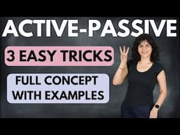 Active and Passive Voice In English Grammar - Short Tricks/Rules | English Grammar Lesson | ChetChat