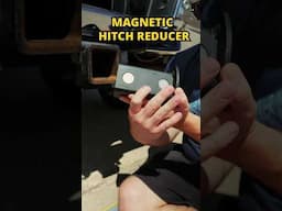 The magnet does NOT replace a hitch pin! Use your 2 inch accessories in your 2 - 1/2 inch hitch.