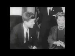 Helen Keller Visits President Kennedy - 1961