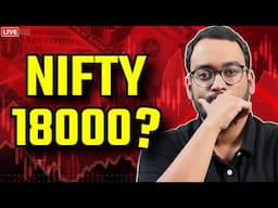 🔴WHY NIFTY DOWN ? | Live Trading Nifty | Crypto Bitcoin | Investographer