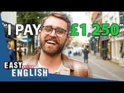 How MUCH MONEY Do You Pay FOR YOUR RENT? | Easy English 189