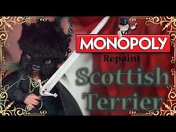 OOAK MONOPOLY Repaint: The Scottish Terrier