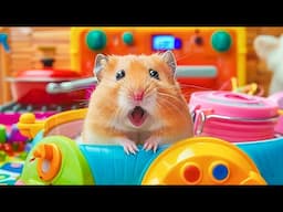 🛑 Hamster Escapes the Giant Jungle Maze in Real Life ☢️ Hamster Life