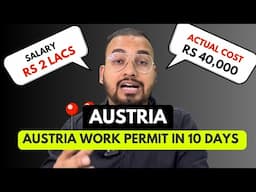 Austria Work Permit 2024 | Jobs in Austria | Full Process