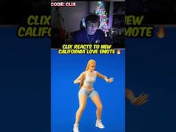 Clix REACTS to NEW California Love emote 🔥