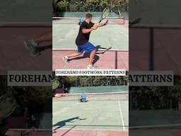 Forehand Footwork Patterns: 6 Ways to hit your forehand 🎾