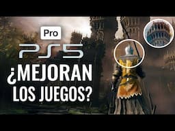 LOS JUEGOS MEJORADOS & COMPARACIÓN GRÁFICOS EN PLAYSTATION 5 PRO ¿MEJORA CALIDAD & RENDIMIENTO?