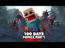 I Spent 100 Days in an Evolved Parasite Outbreak in Hardcore Minecraft... Here's What Happened