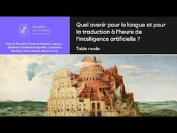 [Colloque] TR "Quel avenir pour la langue..." - Une Babel des sciences ? - Académie des sciences