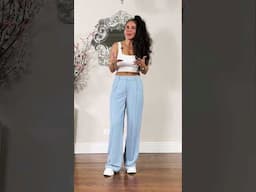 MENSWEAR TROUSERS FOR WOMEN | ZARA NEW IN TRY-ON