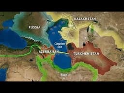 Where is Caspian Sea ؟Largest Lake in the  🌎|Trick to Remember neighbouring Nations besides CS|