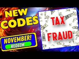 NEW CODES ROBLOX Tax Fraud Tycoon CODES 2024 | Tax Fraud Tycoon CODES | Tax Fraud Tycoon